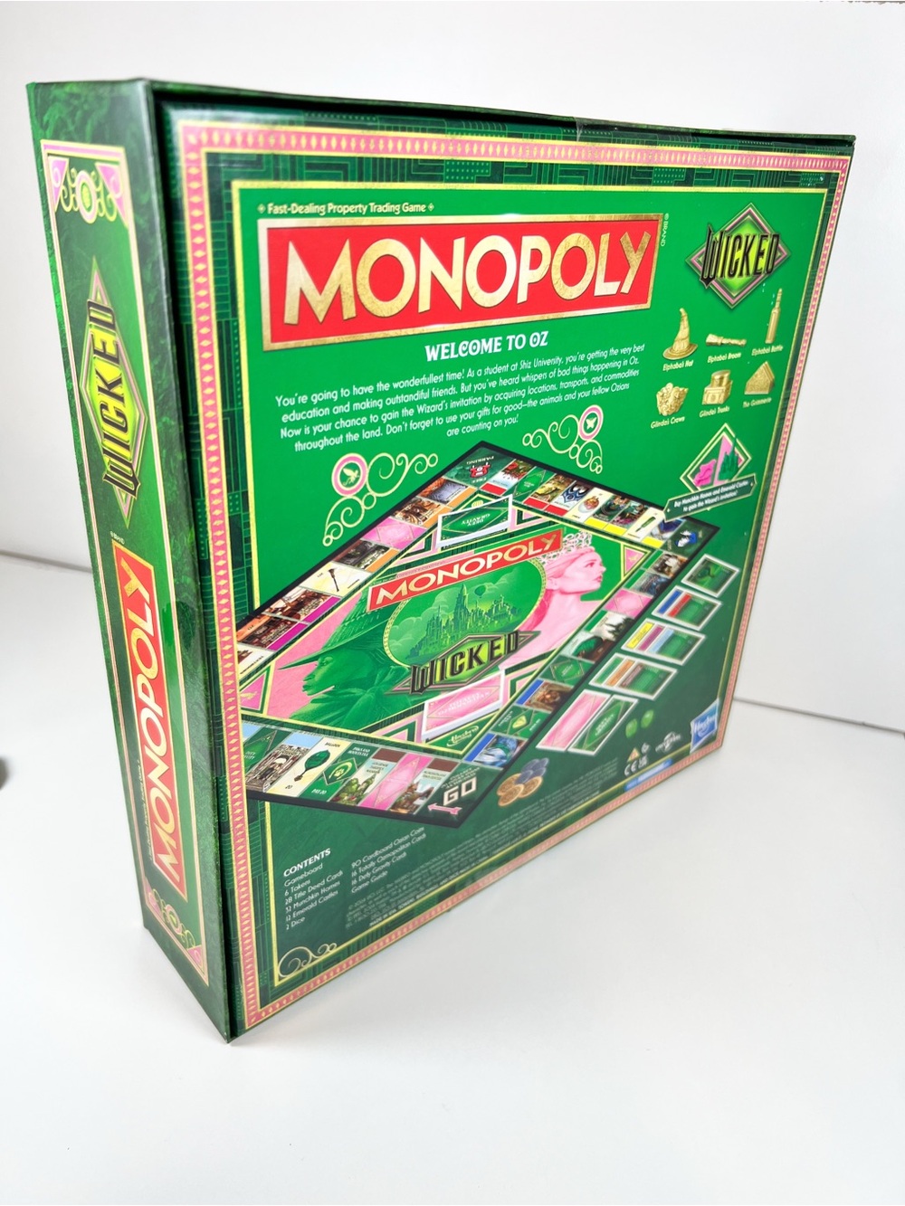 New Monopoly Wicked Edition Board Game | Inspired by The Motion Picture - Picture 2 of 4